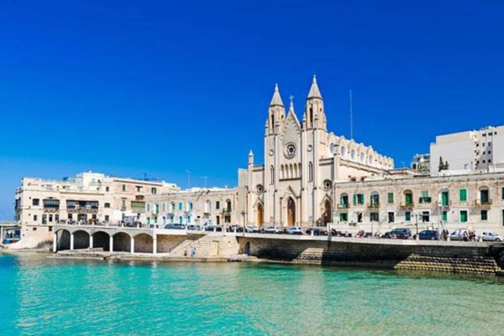 2 Bed Apt In Heart Of St Julians - 5Min From Seafront Saint Julian's ภายนอก รูปภาพ
